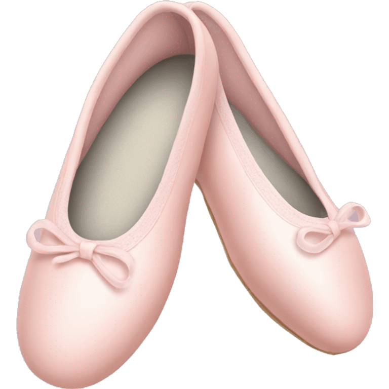 Pale pink ballet shoes emoji