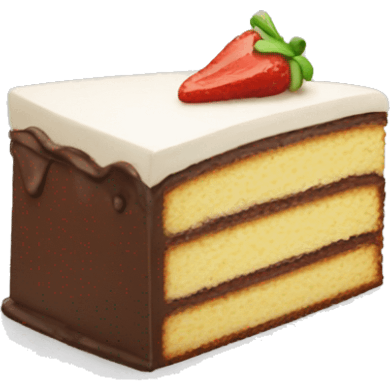 american cake slice emoji