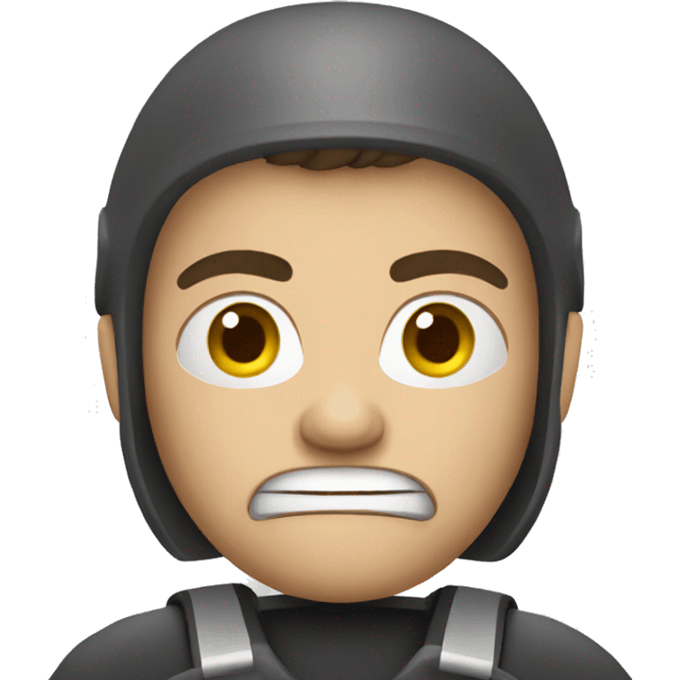 angry driver emoji