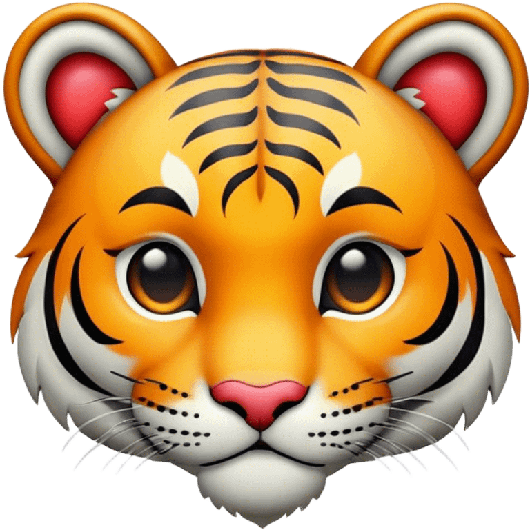 tiger heart emoji