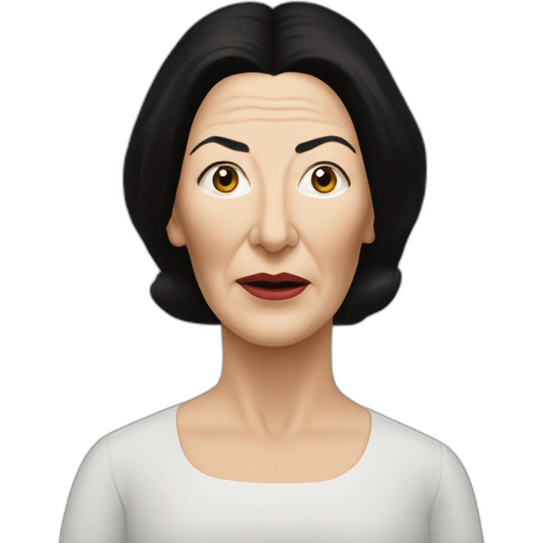 marina abramovic emoji