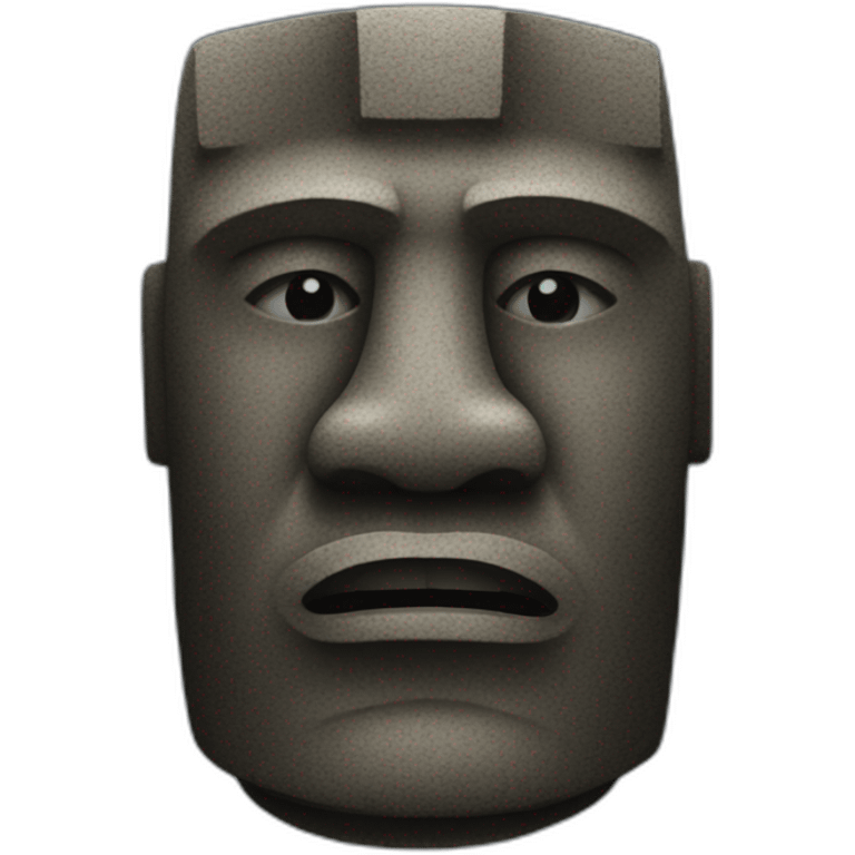 Moai emoji