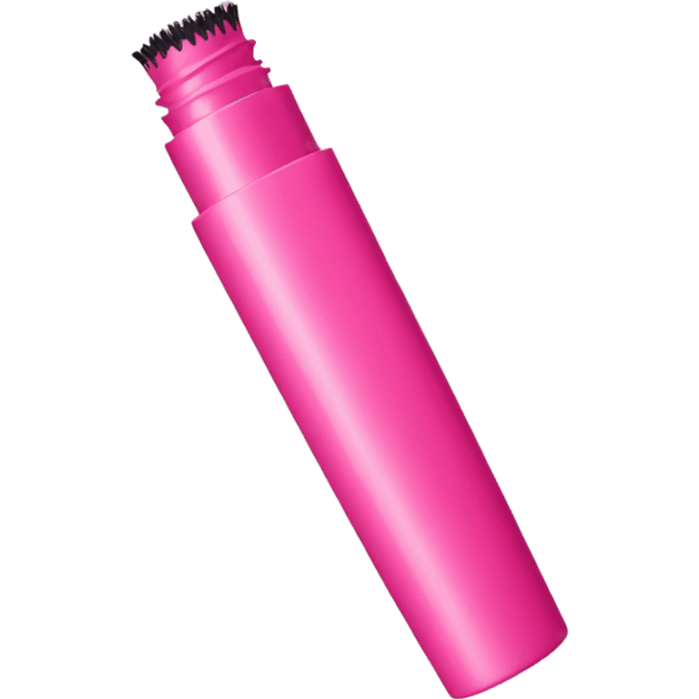 Pink tube of mascara emoji