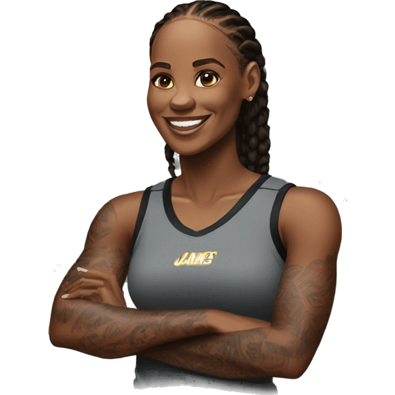 female lebron james emoji