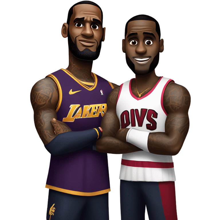 LeBron and p diddy  emoji