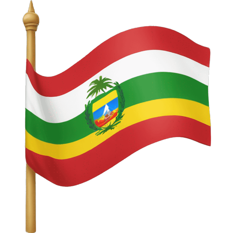 La BANDERA DE BENI BOLIVIA emoji