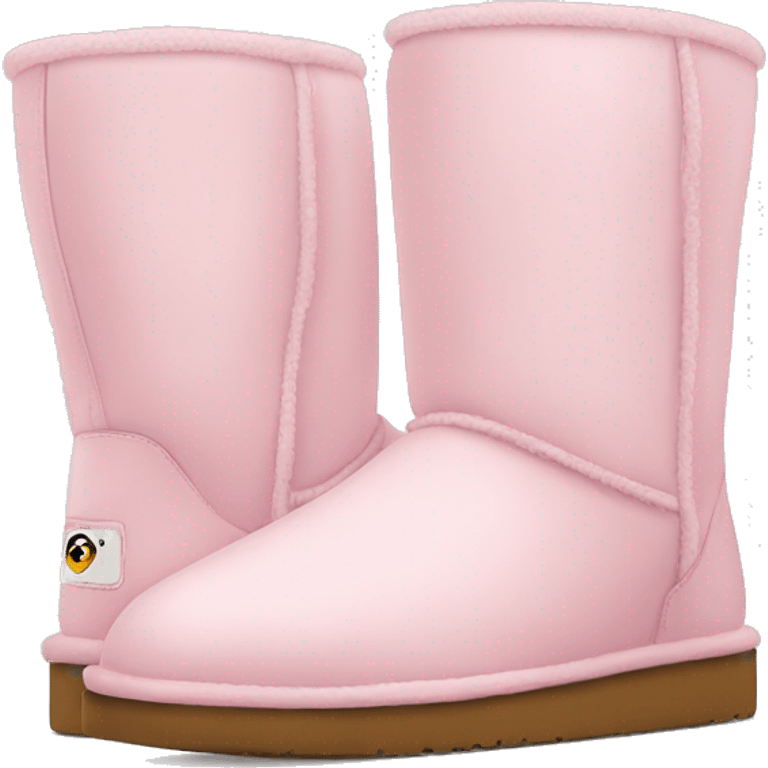 light pink uggs emoji