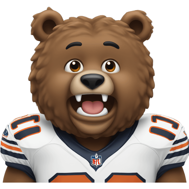 bears winning super bowl emoji