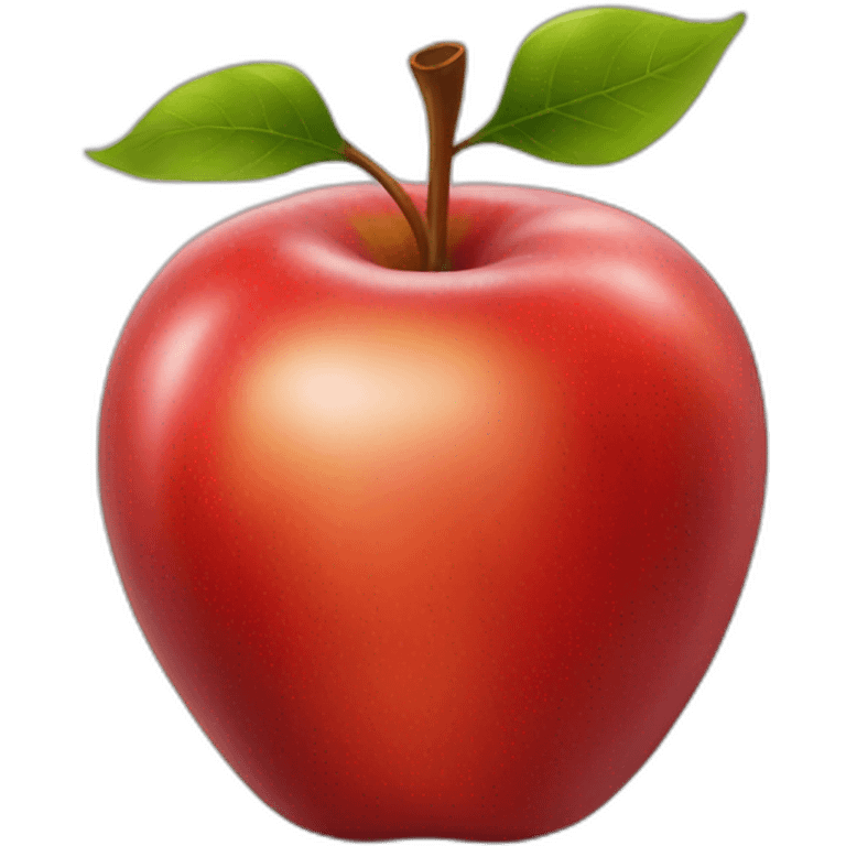 red apple emoji