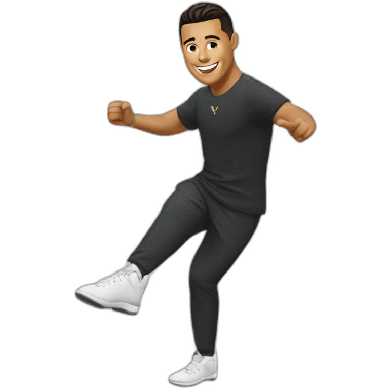 Ronaldo qui danse emoji