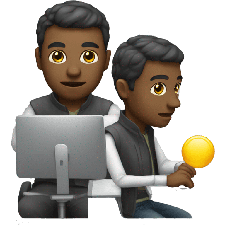 it developer working hard emoji