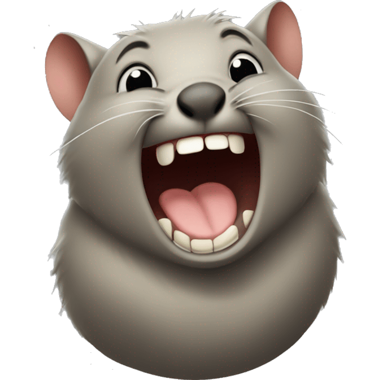 wombat laughing emoji