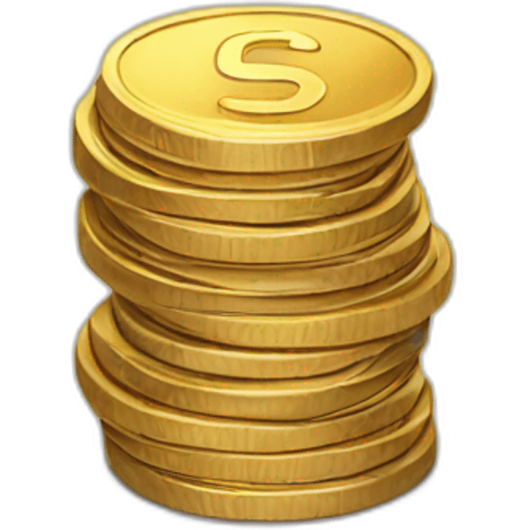 STACKING COIN emoji