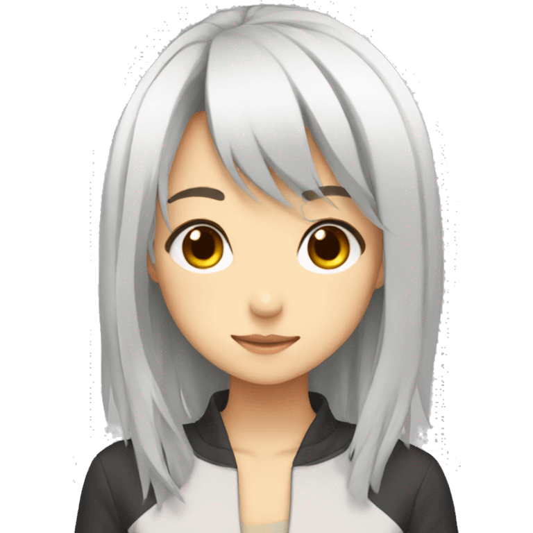 Anime girl emoji