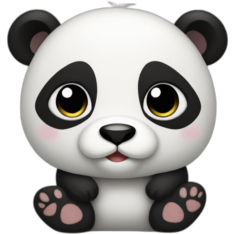 tiny panda emoji