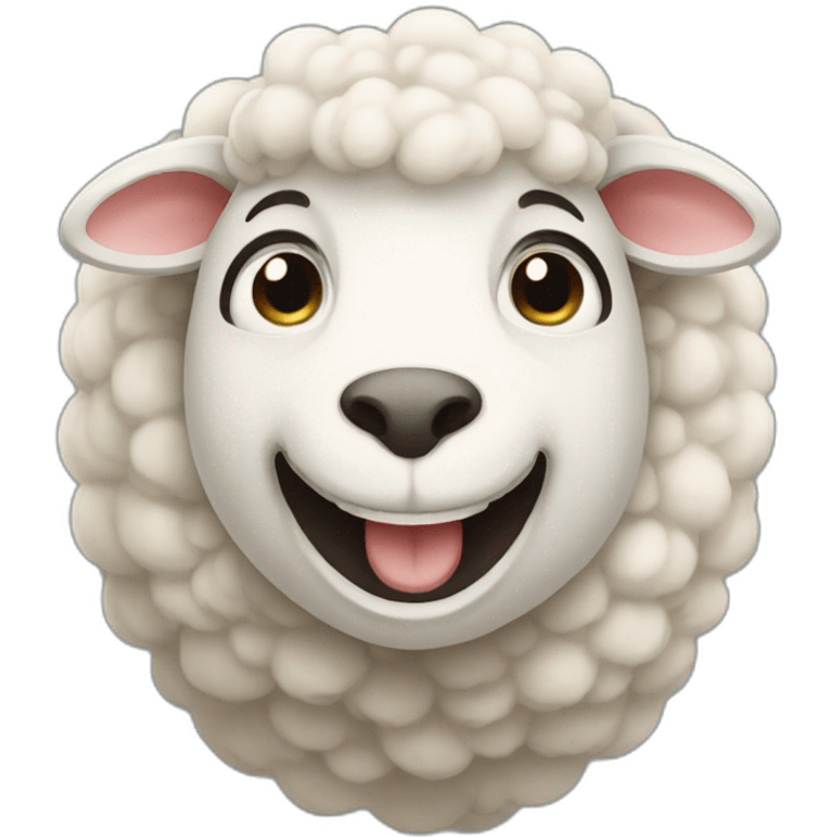 laughing-sheep emoji