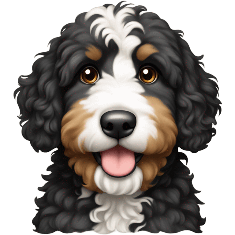 Bernedoodle University of tennesse emoji