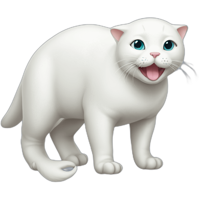 Beluga cat emoji