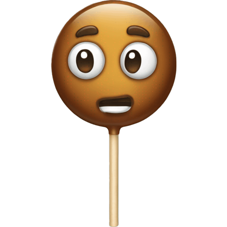 drooling face lollipop emoji