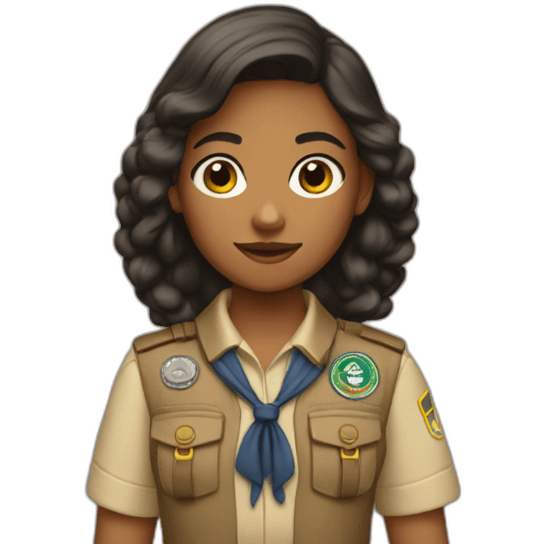 Scout girl emoji