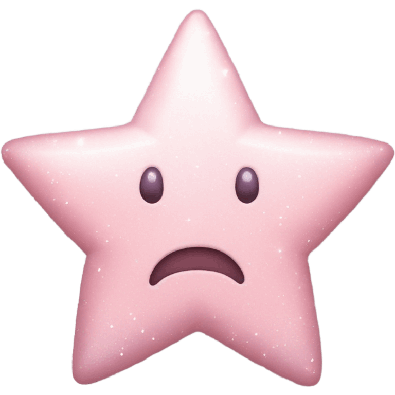 pale pink star sparkle emoji