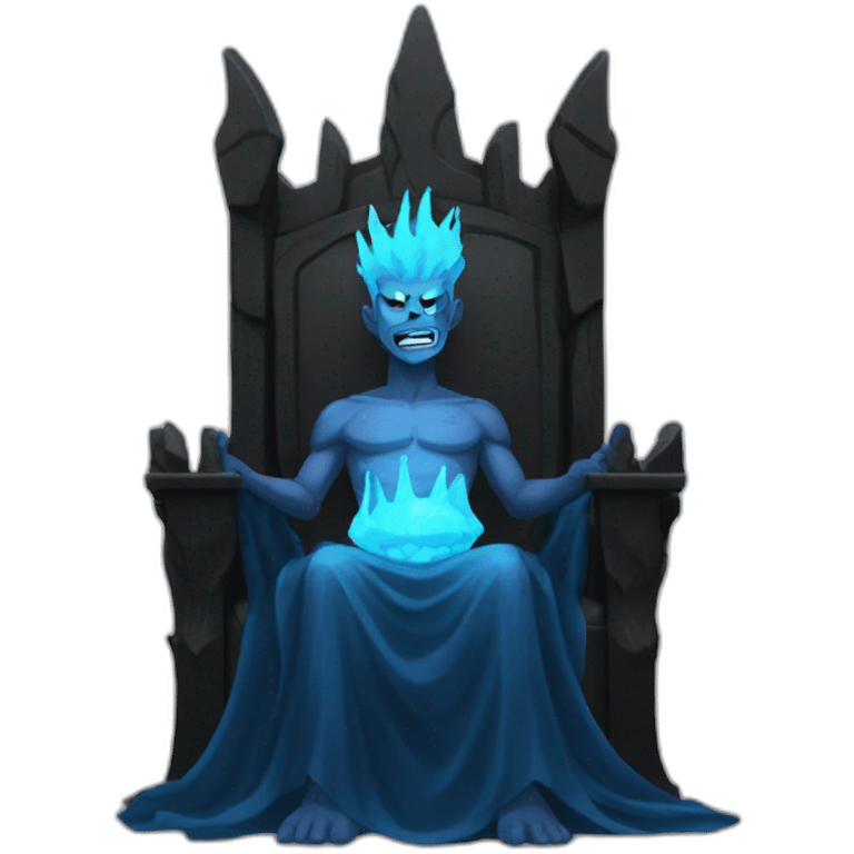 Hades in the throne  emoji