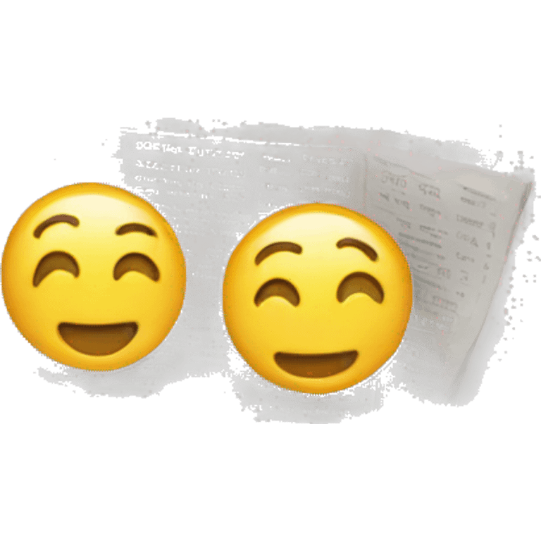 editing newspaper article emoji