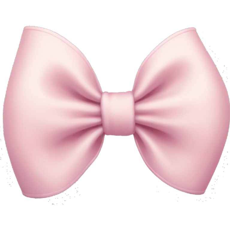 light pink bow emoji