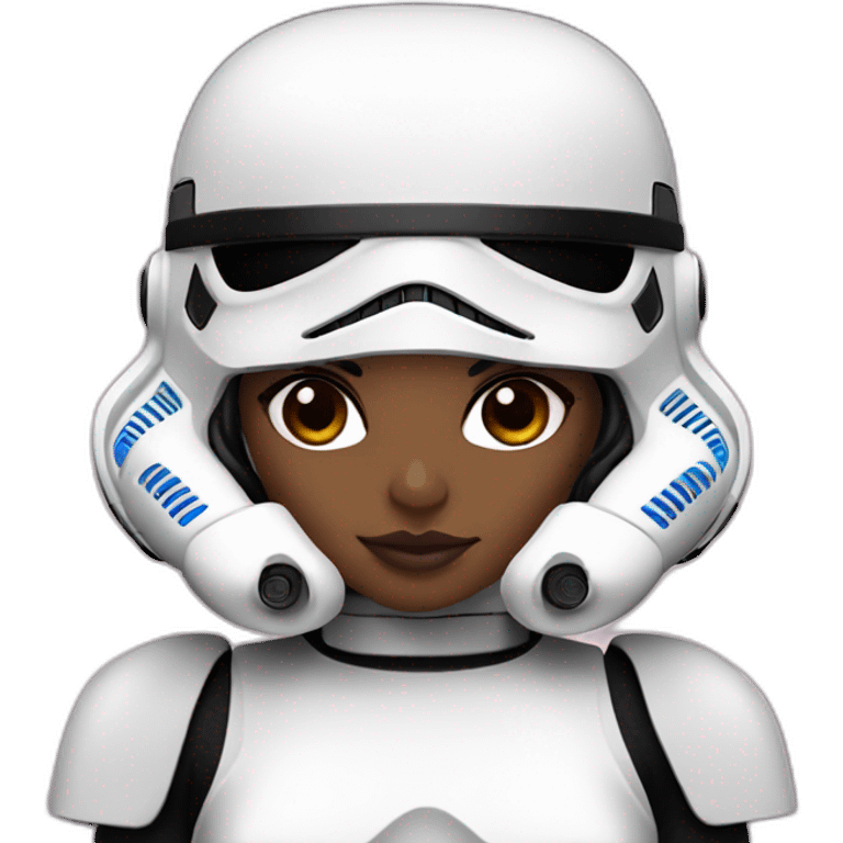 storm trooper girl emoji