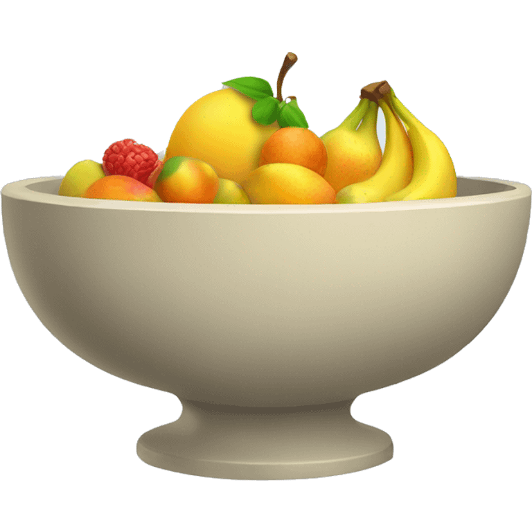 Fruit bowl emoji