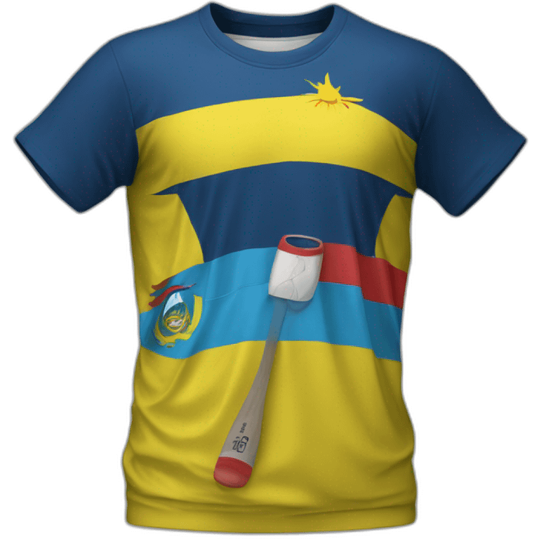 t-shirt sport of ecuador emoji