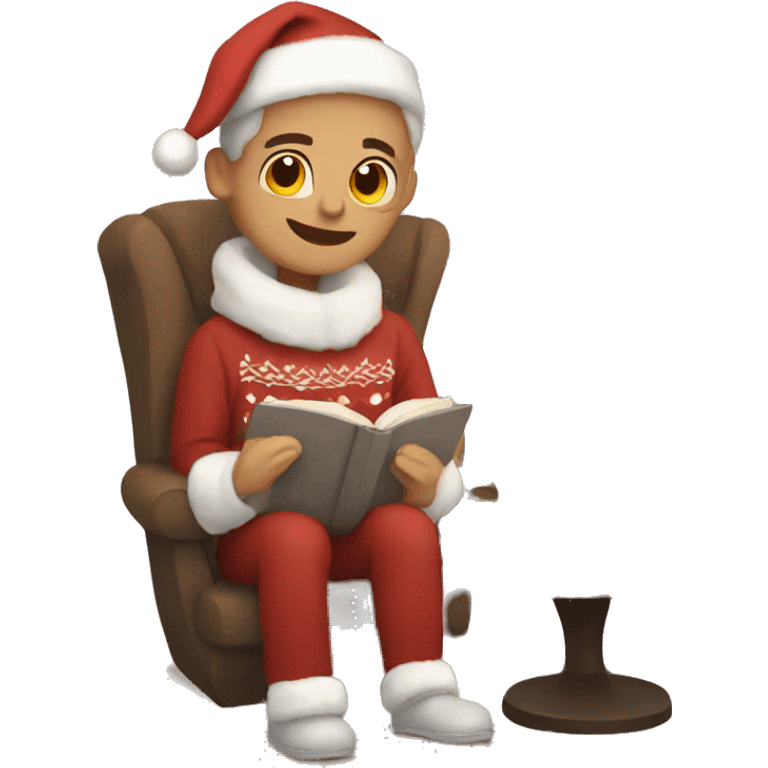 cozy warm christmas emoji