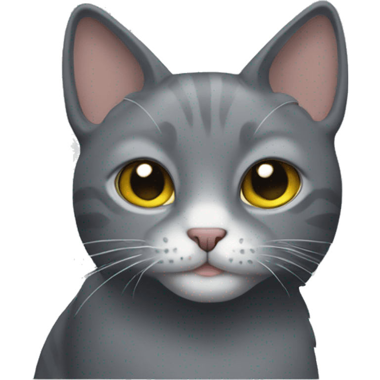 Grey Cat emoji