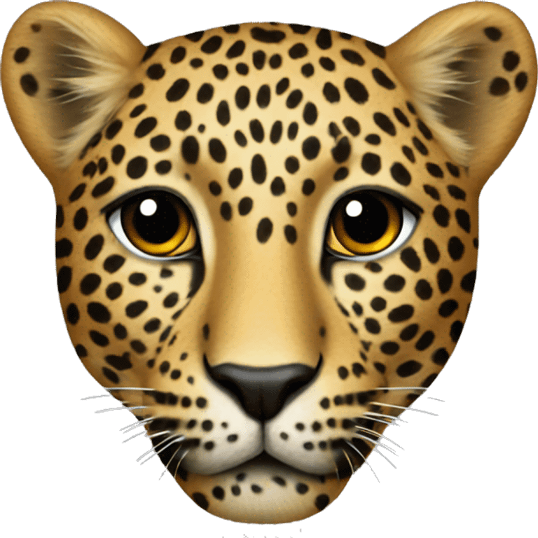 Leopard print emoji