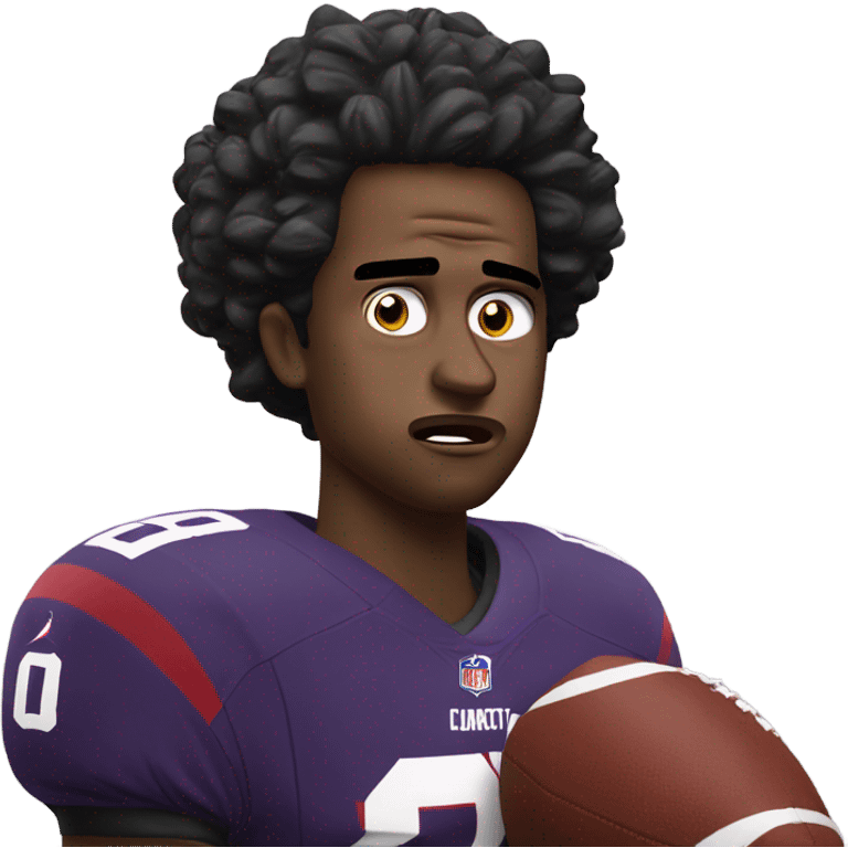 Washington commanders crying football  emoji