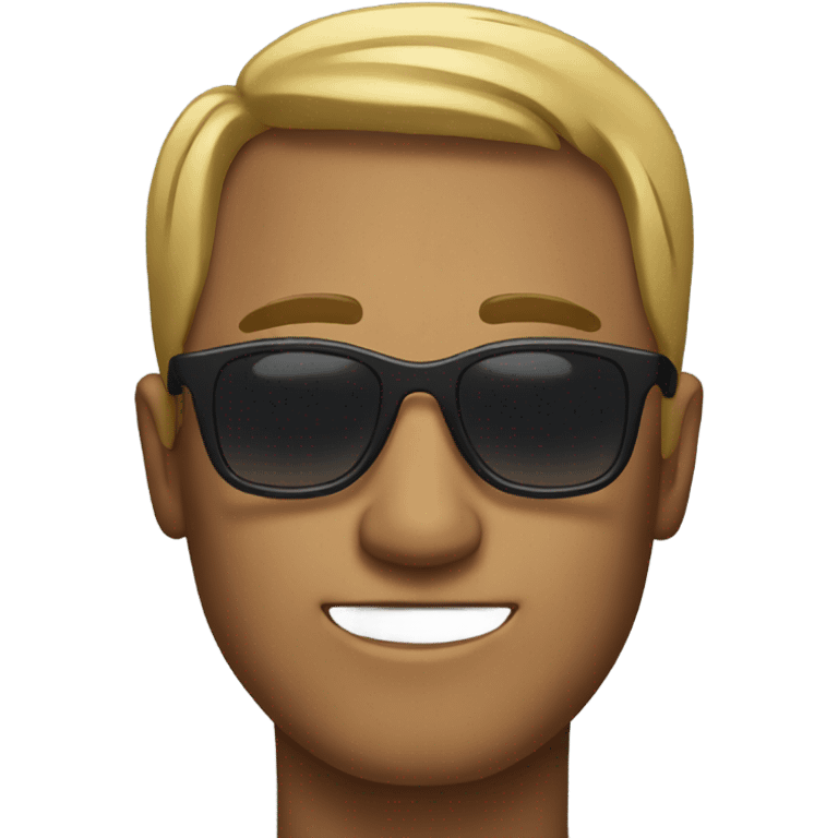 man with sunglasses emoji