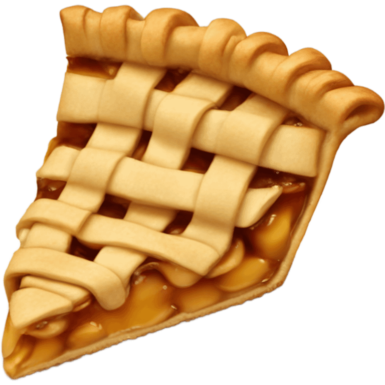 Apple pie emoji