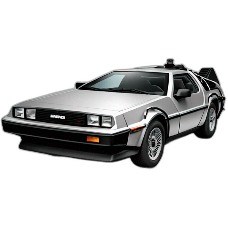 Delorean emoji