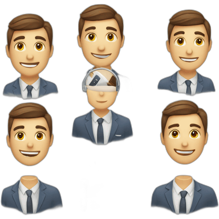 Real estate agent schedule emoji