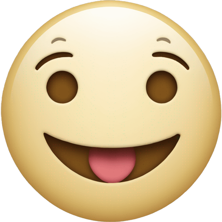 happy face emoji with a small heart on it emoji