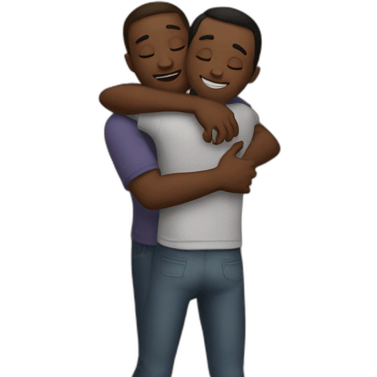 Hug relationship emoji