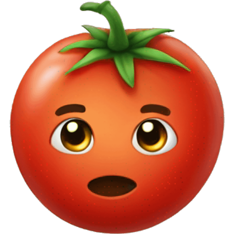 cute tomato emoji