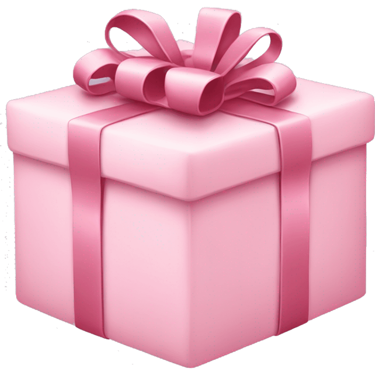 Light pink present emoji