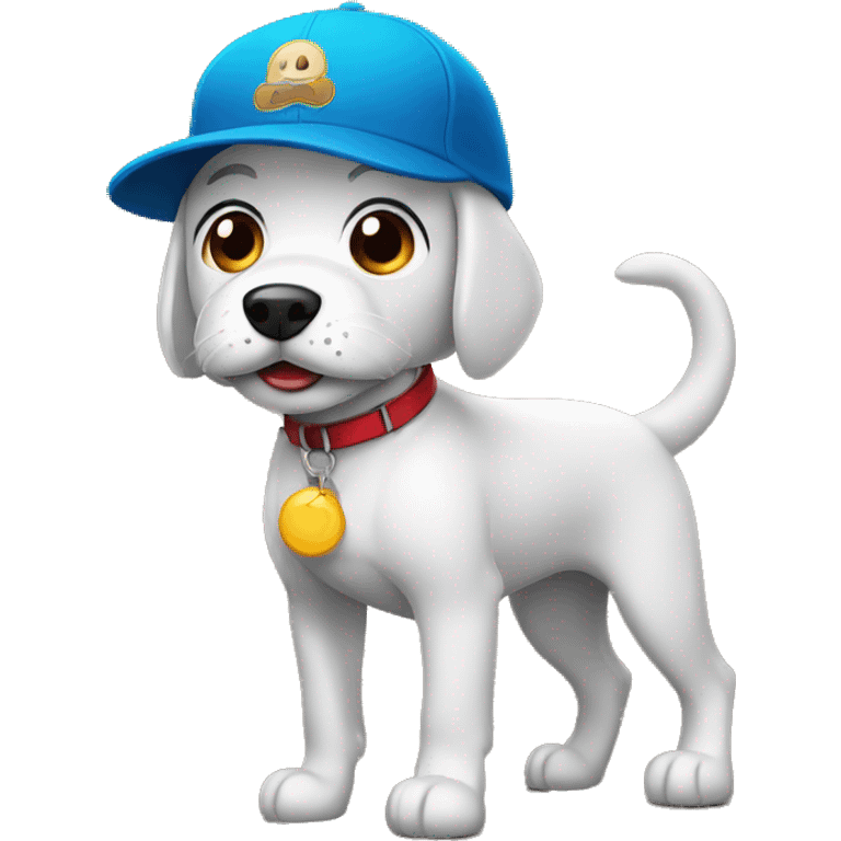 Perro con gorra  emoji