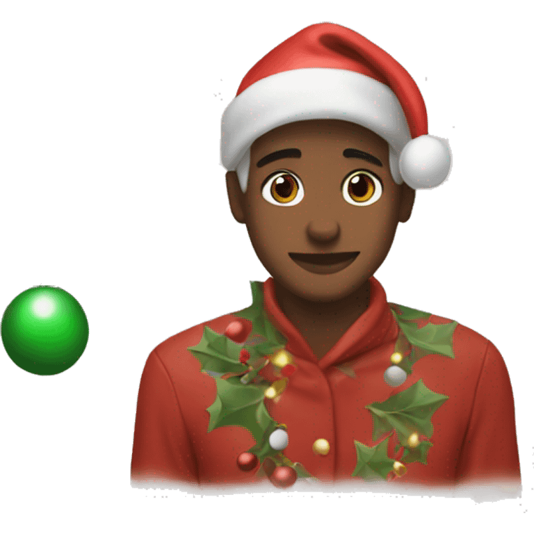 ￼aesthetic christmas emoji