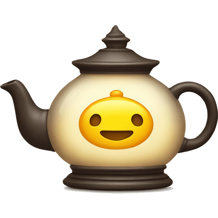 lamp dressed as teapot emoji