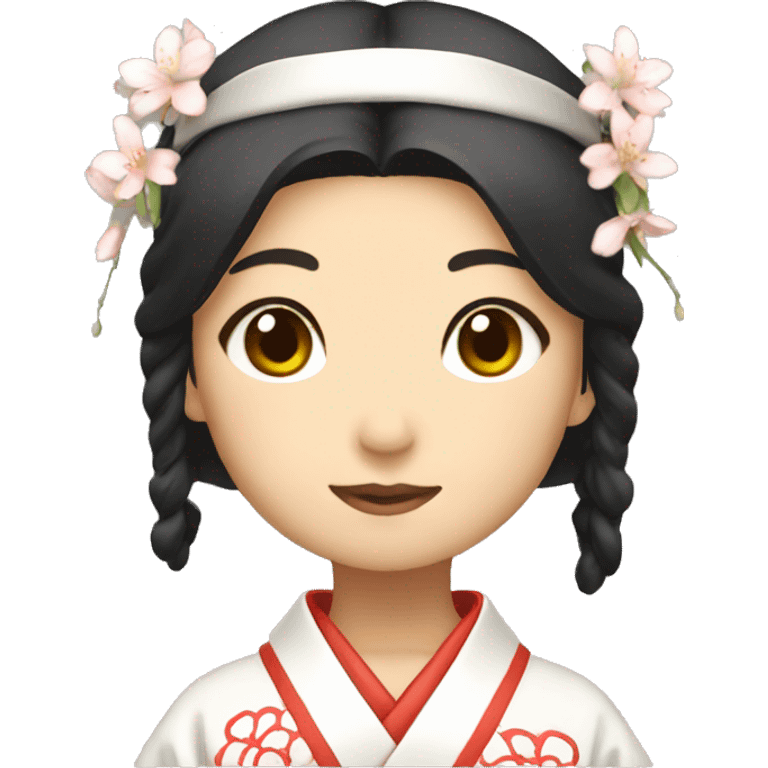 japanese shrine maiden emoji