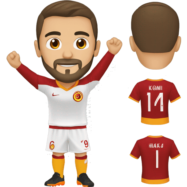 Galatasaray formasi giymis turk hakemi emoji