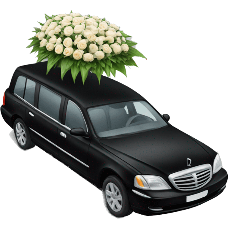 funeral car emoji