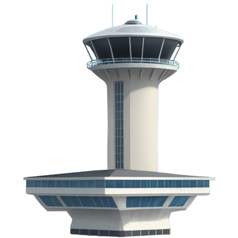 New york kennedy air traffic control tower emoji